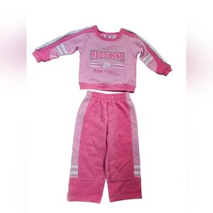 Redskins NFL Apparel Baby Toddler Pink Sweat Outfit Pink Size 2T